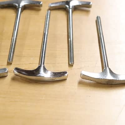 Ludwig USA 4 3/4" Chrome T Rods 13pk Vintage 1960's -70's image 4