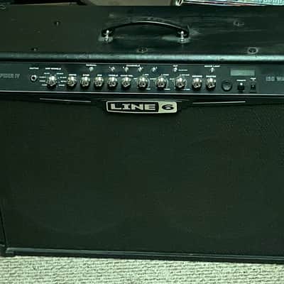 Line 6 Spider IV 150 150-Watt 2x12" Stereo Digital Modeling Guitar Combo 2009 - 2016 Black image 1