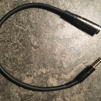3-Pack Monoprice Xlr to 1/4 inch balanced TRS shielded 2 ft cable image 2