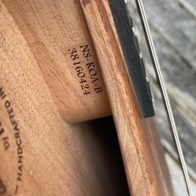 KALA Revelator Nautilus Master Grade Koa Baritone ukulele imagen 8