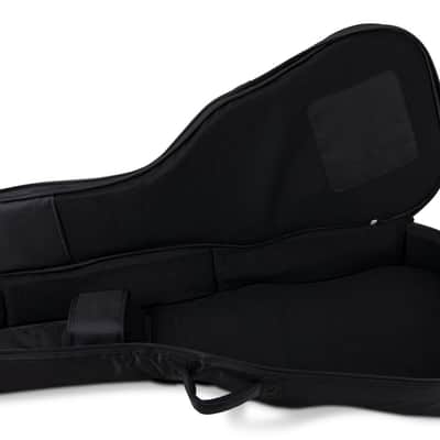 Ovation .OV213.100 Guitar Gig Bag Super Shallow w/Ovation Logo - Black image 5