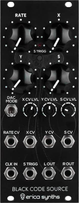 Erica Synths Black Code Source Stereo Digital Noise/Random CV Generator Eurorack Synth Module image 1