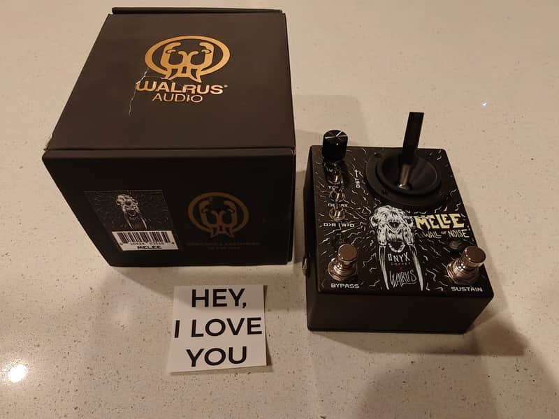 Walrus Audio Melee Wall of Noise Limited Edition - Onyx Series 2023 - Onyx image 1