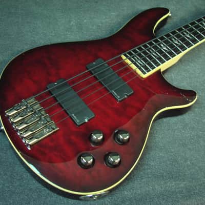 2003 Schecter Diamond Series C-5 5 String Bass C5 W/Bag image 3