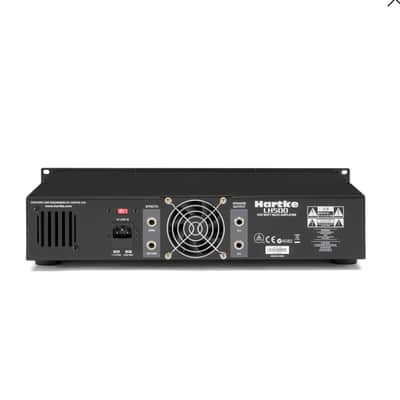 Hartke LH500 Bass Amplifier Tube (12AX7) Preamp, Bass and Treble Shelving with peak Mid-Range 500 watt Bass Head image 2
