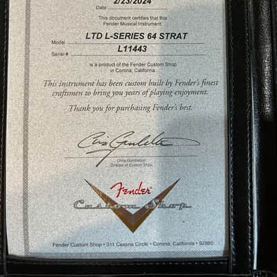 Fender Custom Shop Limited Edition ‘64 Stratocaster Journeyman - Sunburst /7lbs. 11.2oz. #L11443 image 11
