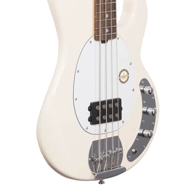 Sterling SUB StingRay Bass Guitar Vintage Cream image 9