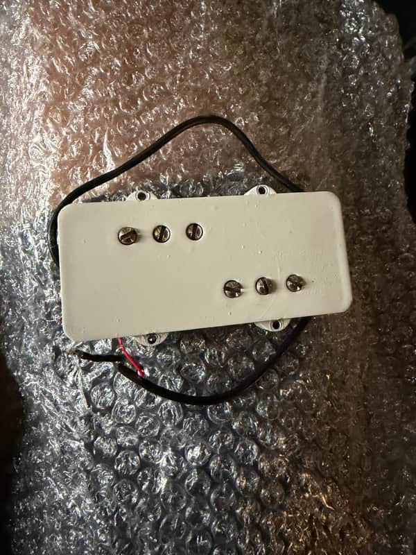 Madlove Wide range CuNiFe jazzmaster bridge pickup 2000’s - White image 1