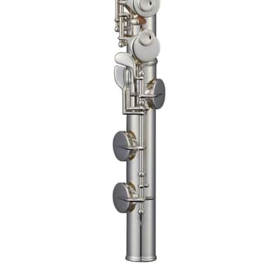 Pearl Alto Flute .925 Silver with Straight & Curved Forza Headjoint image 1