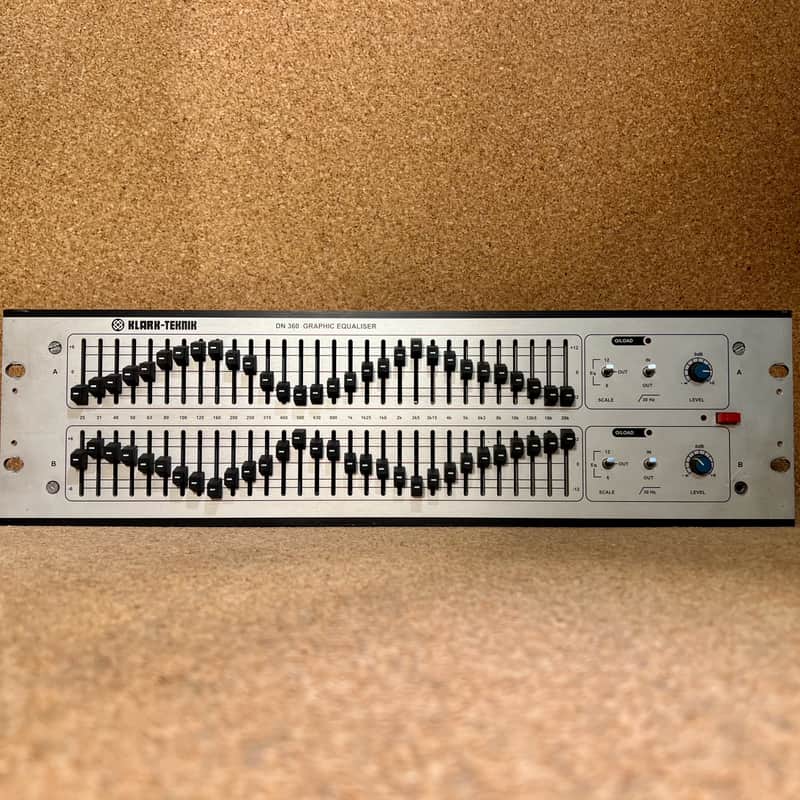 Klark Teknik DN360 2-Channel 30-Band Graphic EQ | Reverb UK
