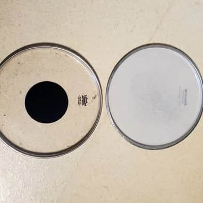 2PC Ludwig & Remo 12'inch Batter Heads Set - 1970's - Save $ image 3