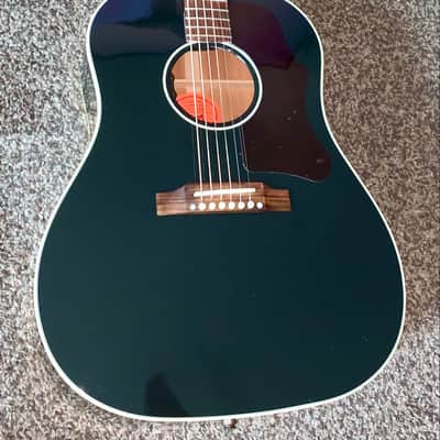 2022 Gibson 1950 S J45 Ebony Black acoustic electric guitar made in the usa ohsc image 5