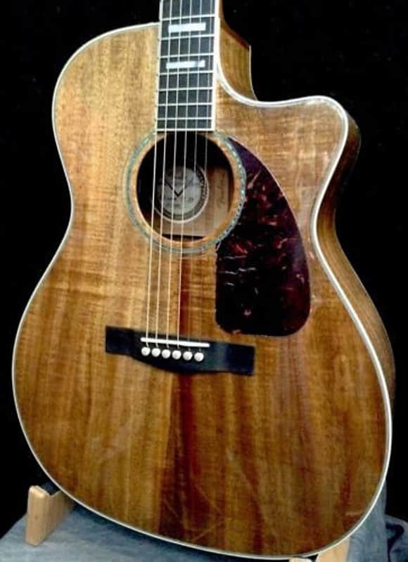 ギター Fender custom shop Koa auditoriumclassic Fender Custom Shop Koa Auditorium Classic Acoustic Guitar | Reverb