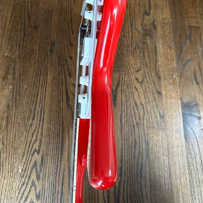 RARE! 1964 Airline “JB Hutto” Wood Body Jack White / Jetsons Guitar (Supro Valco) w/ OHSC image 15