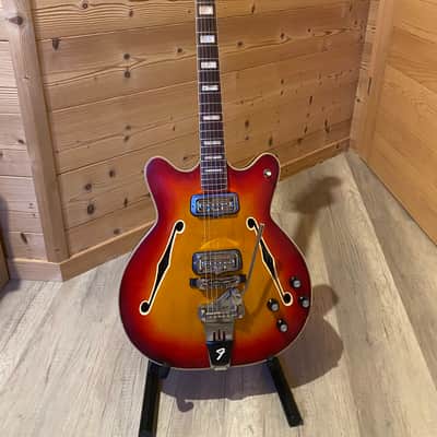 Fender Coronado II with Maple Fretboard 1966 - 1972 - Sunburst image 1