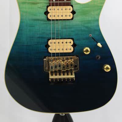 Ibanez RG420HPFM-BRG High Performance Blue Reef Gradation image 6