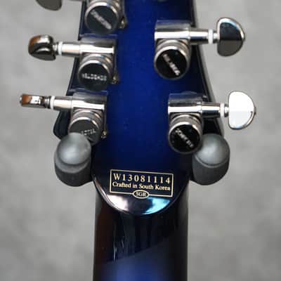 Schecter Blackjack C-7 7 String Electric Guitar Dark Blueburst Finish with Pro Setup image 6