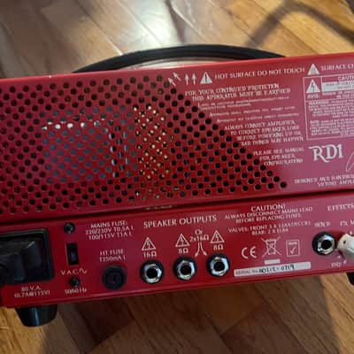 Victory - RD1 - Rob Chapman Signature 28w Amp Head - w/ Bag x0719 (USED) image 4