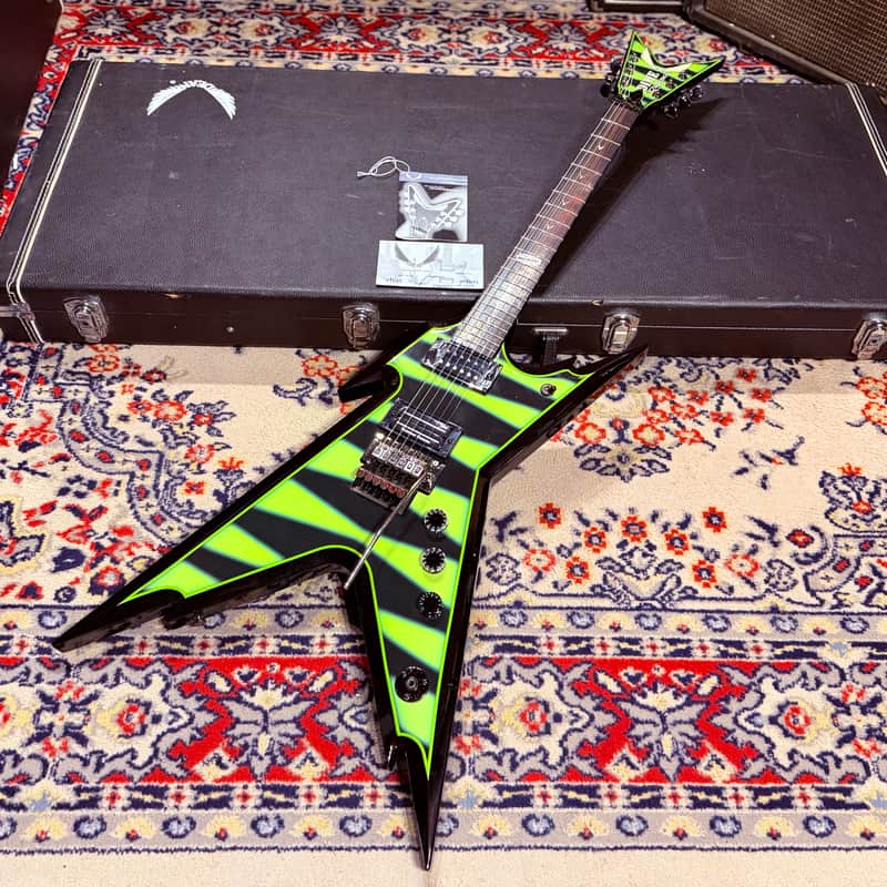 2007 Dean Razorback Dime Slime Bumblebee - Made In Korea w/ OHSC And Warranty Papers image 1