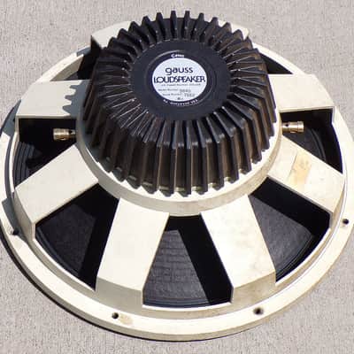 15 inch Gauss 4583 Woofer Speaker - Fresh Rebuild! #3 image 2