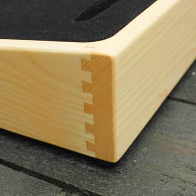Custom Wood Pedalboard 20x15.7 image 5