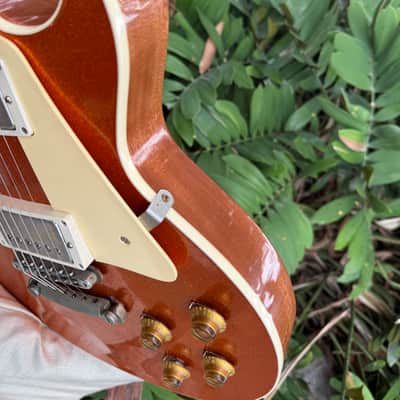 Gibson Mint 2025 Gibson Custom Shop Limited Edition Murphy Lab '57 Les Paul - Orange Sparkle image 23