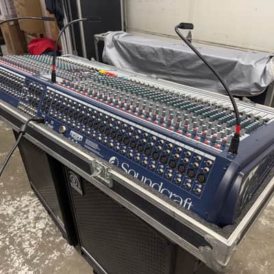 Soundcraft GB4 40-Channel Mixing Console 2010s - Black image 8
