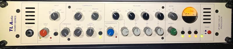 TL Audio Ivory Series VP-5051 Valve Processor Beige image 1