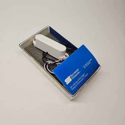Seymour Duncan LW-HS1b LiveWire Hot Strat Bridge Pickup - White image 2