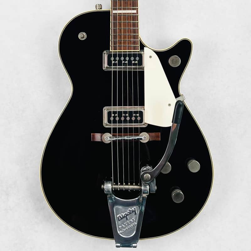 Gretsch G6128T-53 Vintage Select '53 Duo Jet with Bigsby 2020 - Black image 1