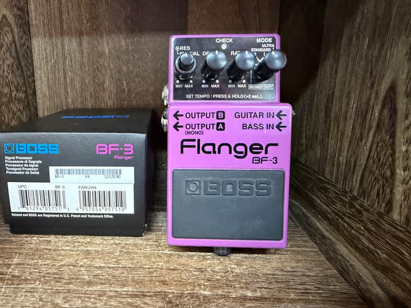 Boss BF-3 Flanger (Dark Gray Label)