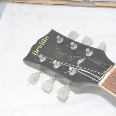 ORVILLE Les Paul Electric Guitar Ref No 7622 image 7