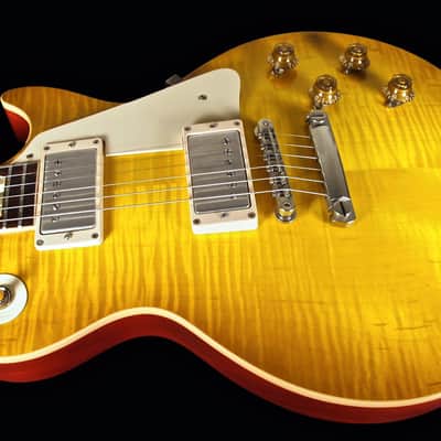 Gibson Les Paul 1958 Historic 58 Custom Shop CR8 Flame Top Chambered 2012 Lemonburst image 1
