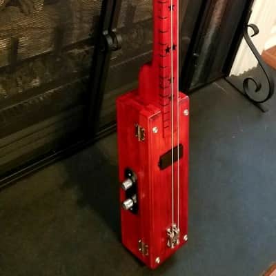 Custom 2 String Cigar Box Bass Guitar image 13