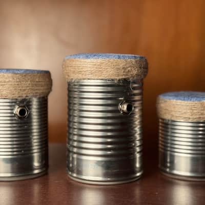 Mini Lo-Fi Tin Can Microphone — Vintage Tone, Made in Texas (No Mount) image 2