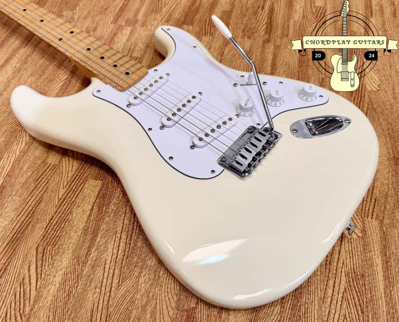๐2025๐ Fender Standard Stratocaster Electric Guitar~ Olympic White~ Maple Neck! image 1