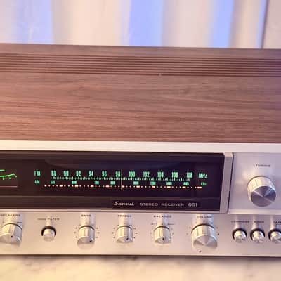 ✨ Sansui 661 Vintage Stereo Receiver – Professionally Serviced – Wood Cabinet – Made in Japan image 8