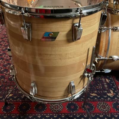 Ludwig  Big Beat 1970’s - Butcher Block 4 Piece image 5