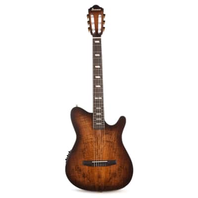 Ibanez FRH20SMNTCL Acoustic Electric Guitar Tobacco Burst Low Gloss image 4