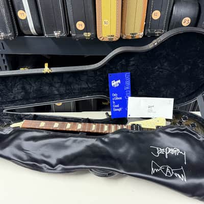 1997 Gibson Joe Perry Les Paul Eye Catching Blackburst Finish Great Player! (292) image 6