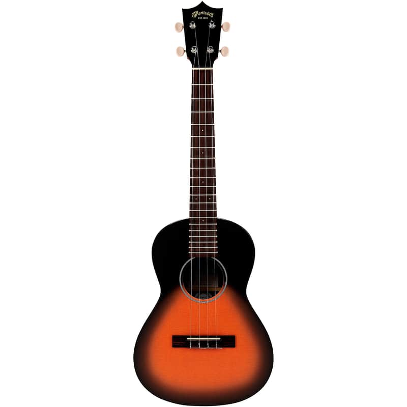 Mint Martin 0X Tenor Ukulele - Whiskey Sunset w/ Bag image 1