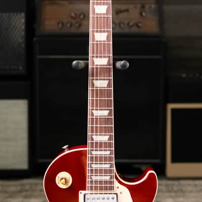 Gibson Les Paul Standard 50s Figured Electric Guitar - Iced Tea with Hardshell Case image 4