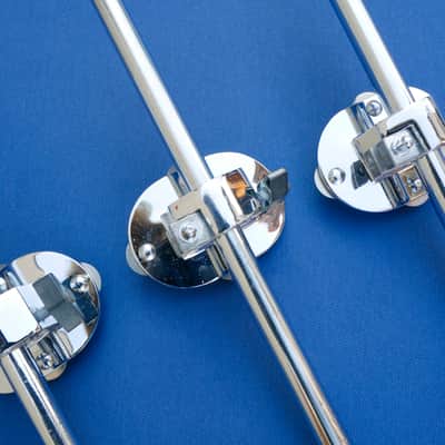 Rogers Memrilock Floor Tom Legs + Brackets Set Of 3 Big R XP8 image 4