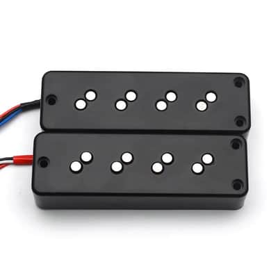 4 String Electric Bass Alnico 5 Soapbar Pickups Set image 5
