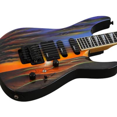 Pre-owned Jackson USA Fusion Sunset Graphic 1990 image 1