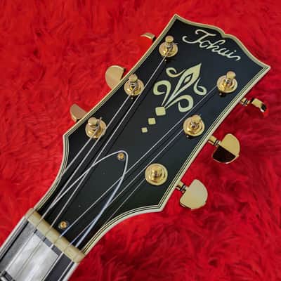 2018 Tokai LC220S Les Paul Custom Black Beauty Premium Series - Black - With Original Hard Case - Made In Japan MIJ image 8
