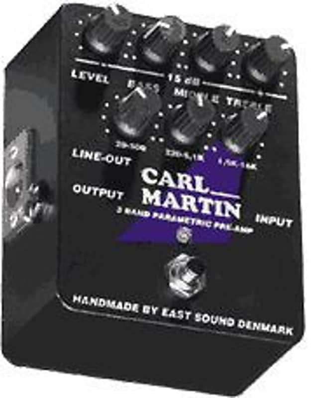 Carl Martin 3 Band Parametric Pre-amp - Carl Martin 3 Band Parametric Pre-Amp image 1