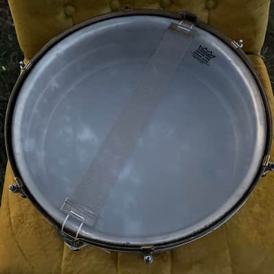 Ludwig 15” Tube Lug Snare Drum 1920’s - Black/Brass image 3