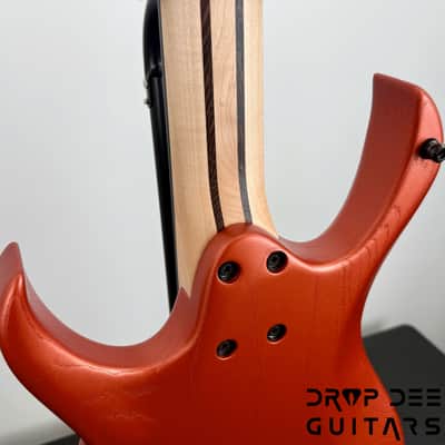 Mayones Duvell DT 7 7-String Baritone Electric Guitar w/ Case - Monolith Metallic Copper image 13