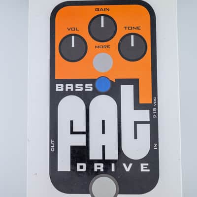 Pigtronix Bass Fat Drive 2010s - White image 3